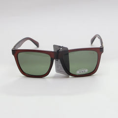 Brown & Green Shade C1739 Sunglasses