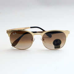 Brown Shade Golden Strips RB3405 Sunglasses - Thebuyspot.com