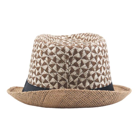 Casual Plaid Summer Cap Beach Straw Caps Fedora Sun Hats