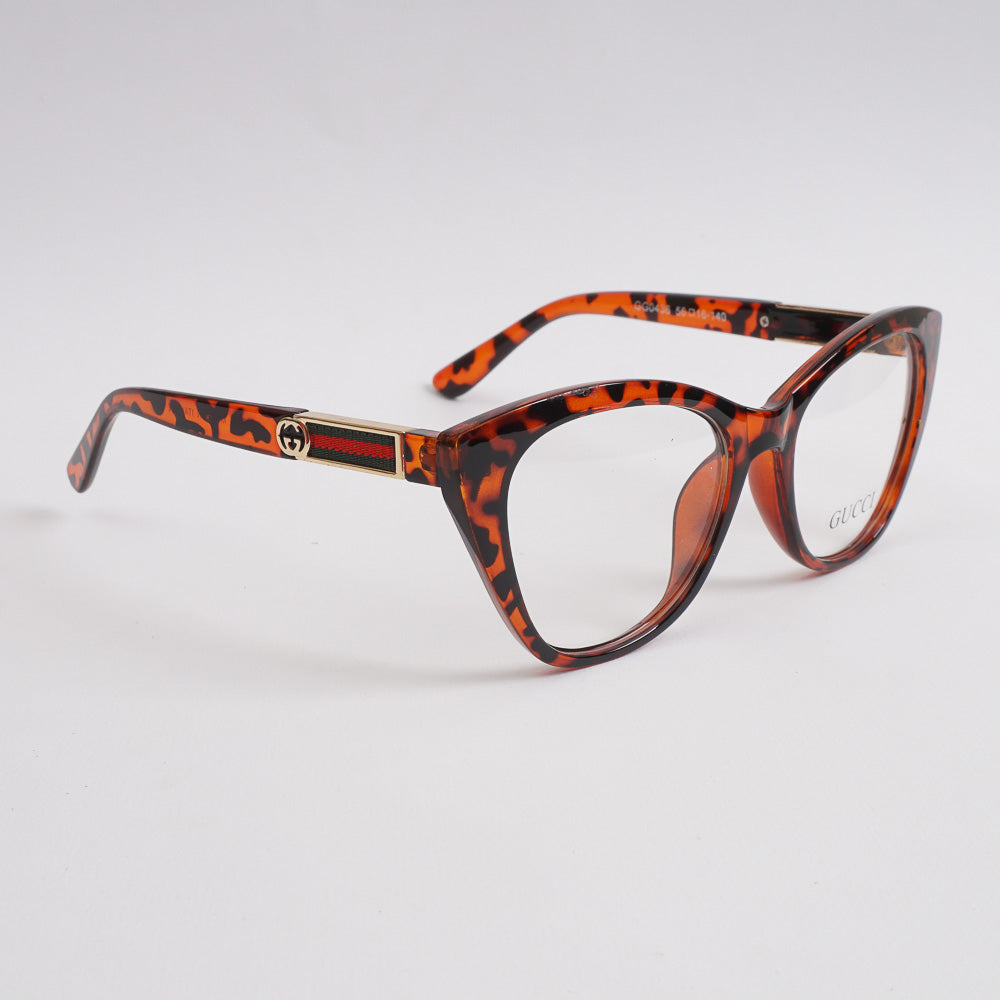 Orange Black Shade Optical Frame For Men & Women