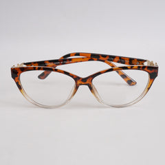 Orange White Optical Frame For Men & Women
