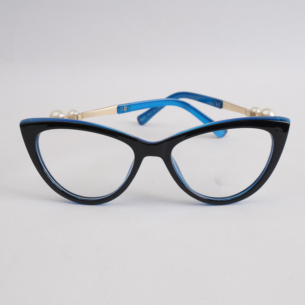 Black Blue Optical Frame For Men & Women