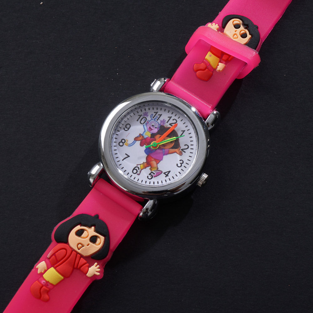 Kids Character Watch Pink