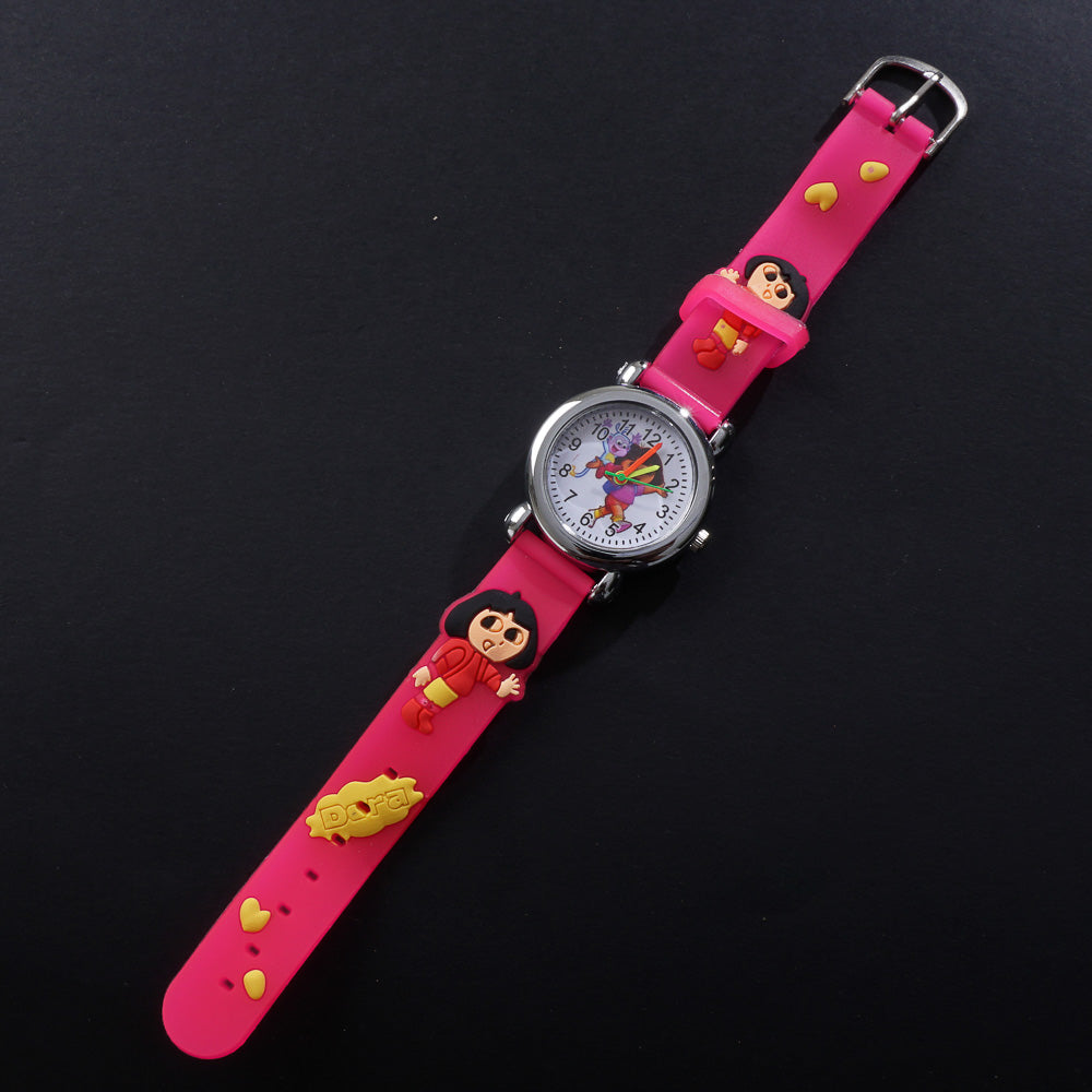 Kids Character Watch Pink