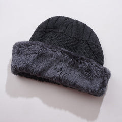 Winter Cap For Men & Women Grey