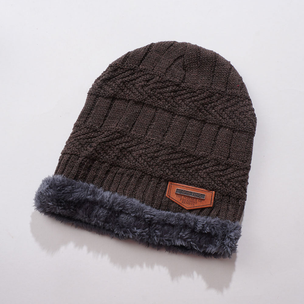 Winter Cap For Men & Women Brown