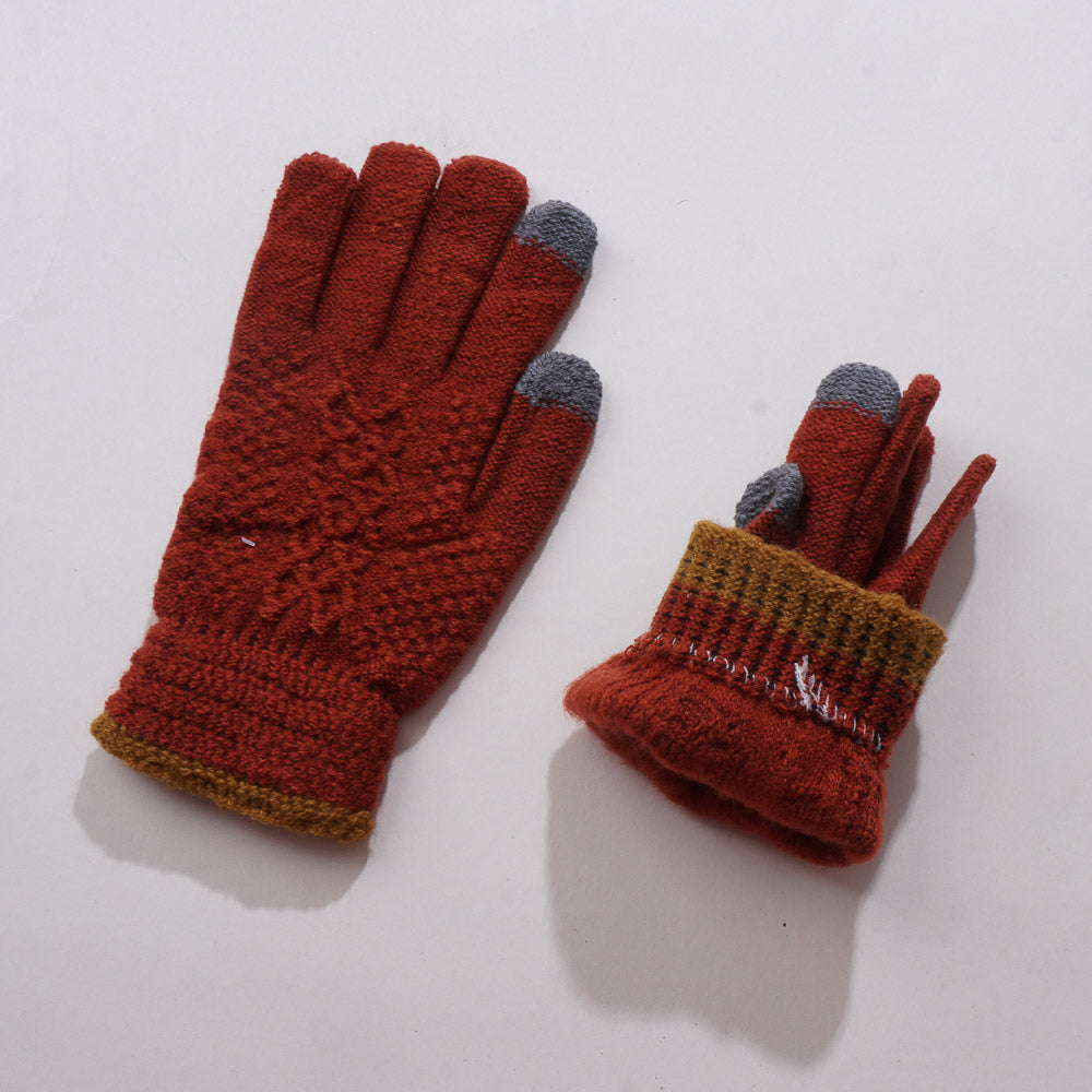 Winter Gloves For Men & Women Orange