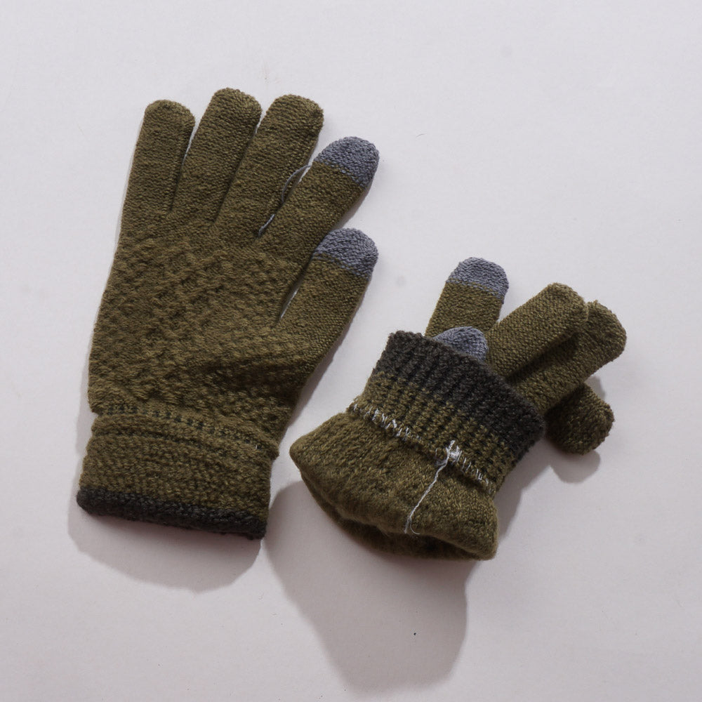 Winter Gloves For Men & Women Green