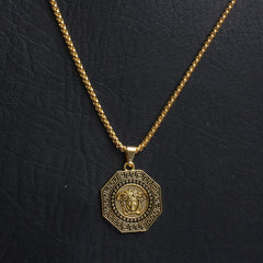 Golden Chain Necklace V 23mm