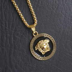 Golden Chain Necklace V 23mm-1