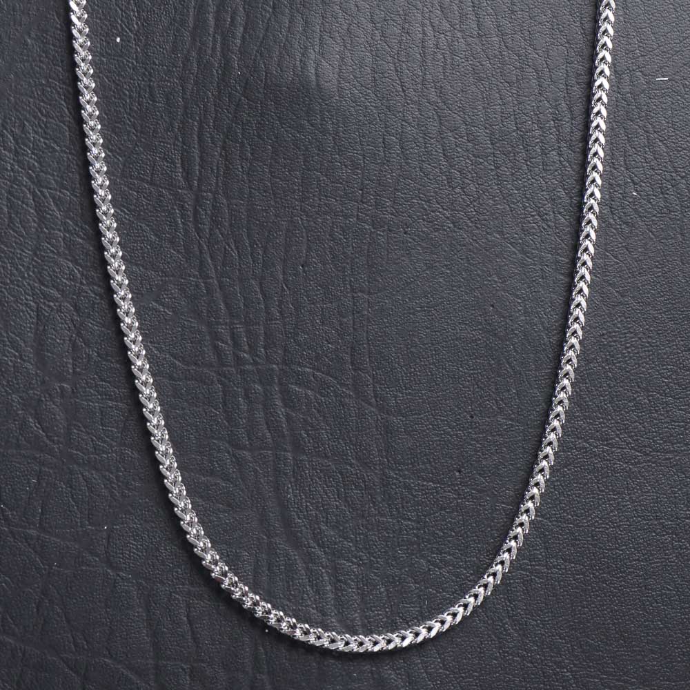 Silver Chain Necklace 2mm