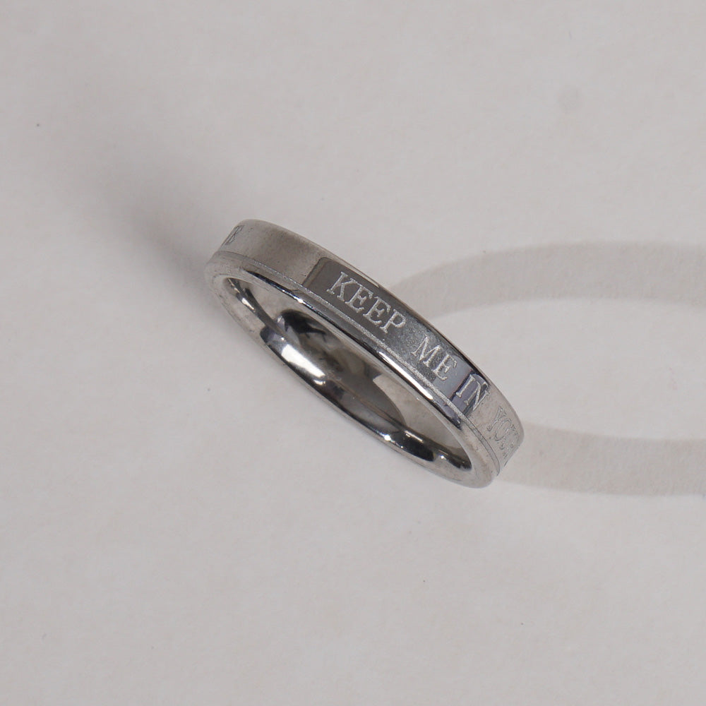 Womens Fashion Ring Keep Me