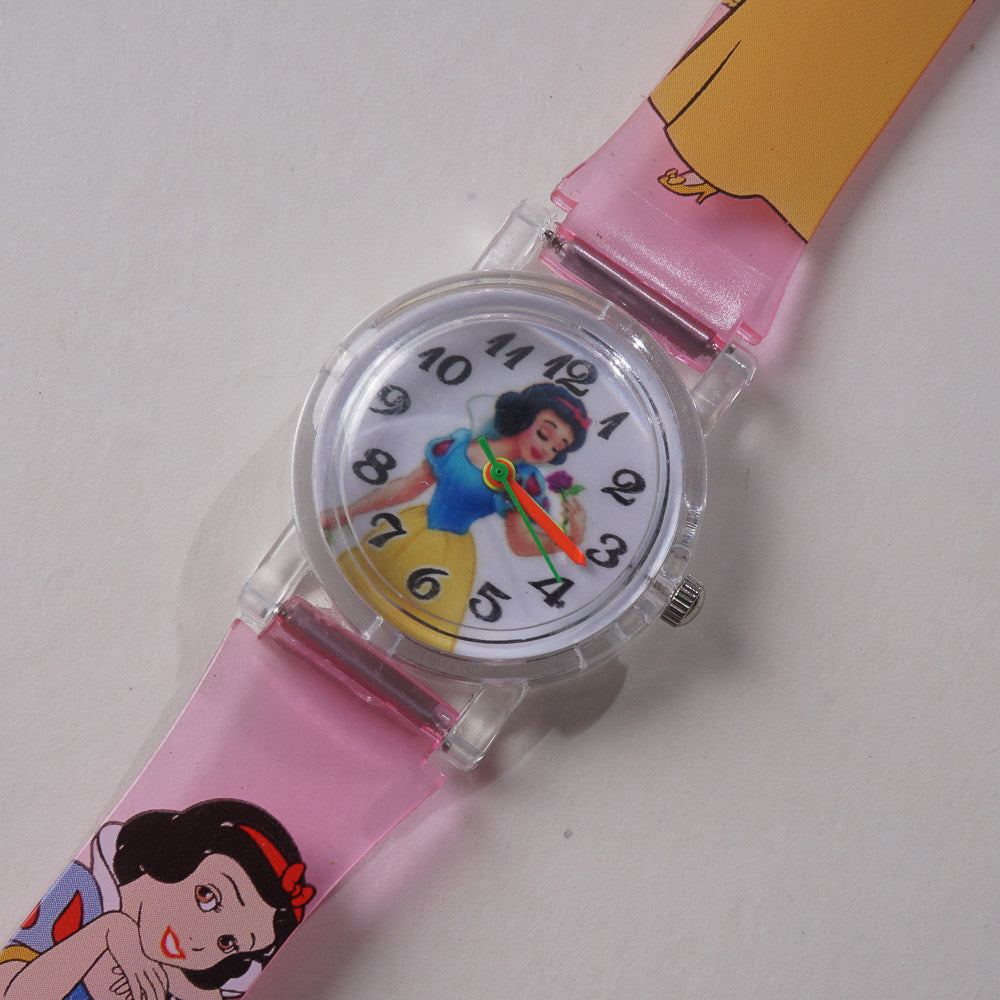 Kids Pink Character Watch