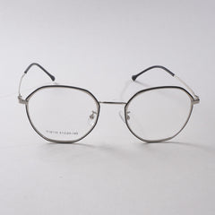 Black Shade With Silver Metal Optical Frame For Men & Women