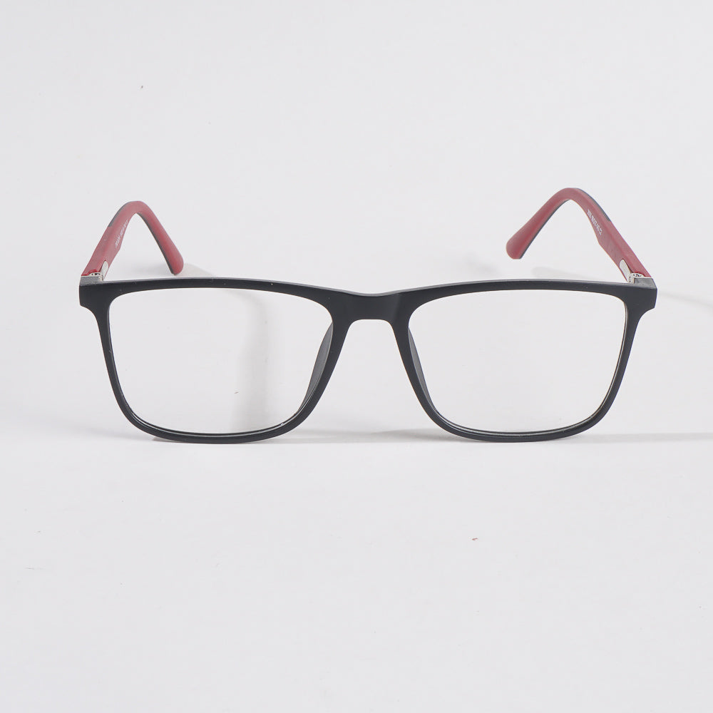 Black & Red Optical Frame For Men & Women