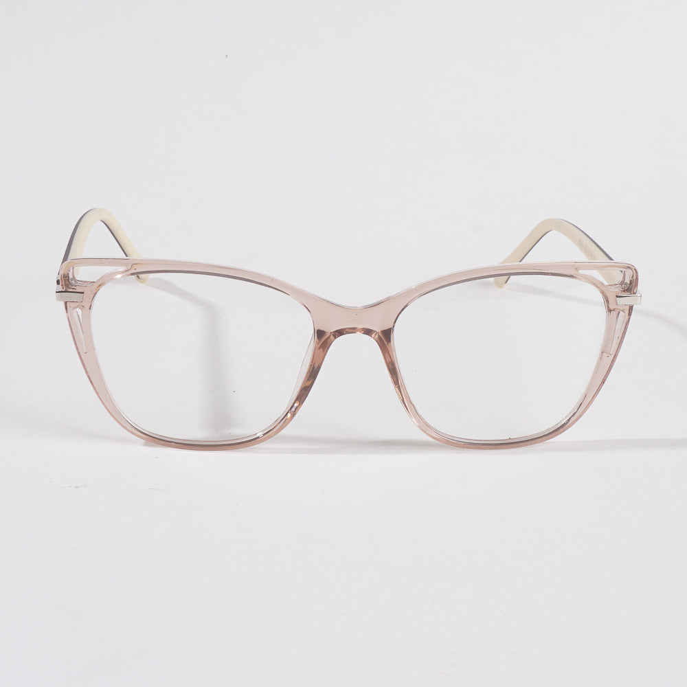 Brown & Fawn Shade Optical Frame For Men & Women TF