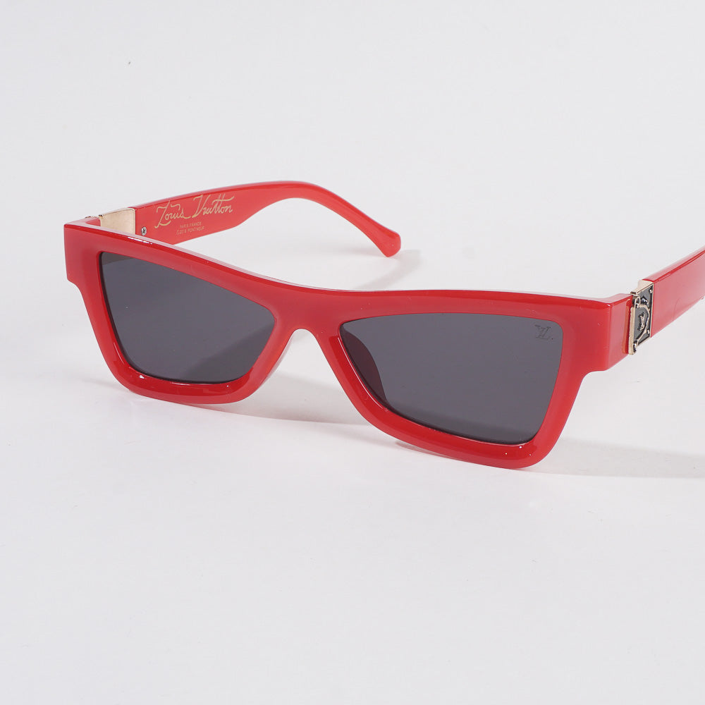 Red Shade Frame Sunglasses for Men & Women