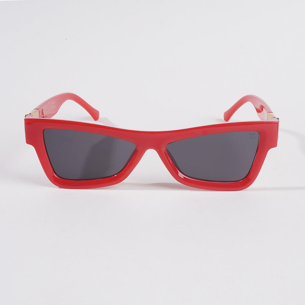 Red Shade Frame Sunglasses for Men & Women