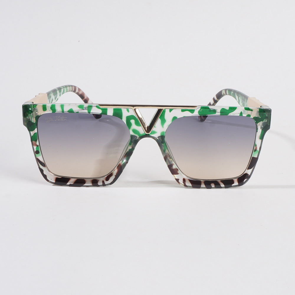 Green Multishade Frame Sunglasses for Men & Women