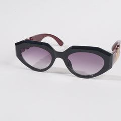 Maroon & Black Shade Frame Sunglasses for Men & Women