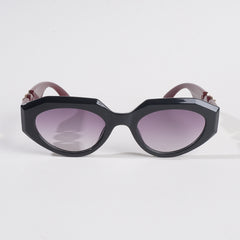 Maroon & Black Shade Frame Sunglasses for Men & Women