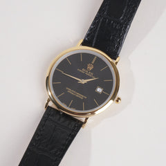 Wrist Watch For Men & Women Black