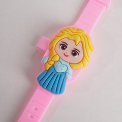 Kids Character Digital Watch Pink