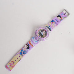 Kids Purple Character Digital Watch