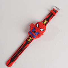 Kids Character Digital Watch Red