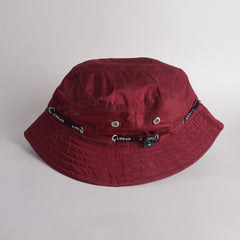 Red Spring Summer Wide Brim Beach Flip Hat