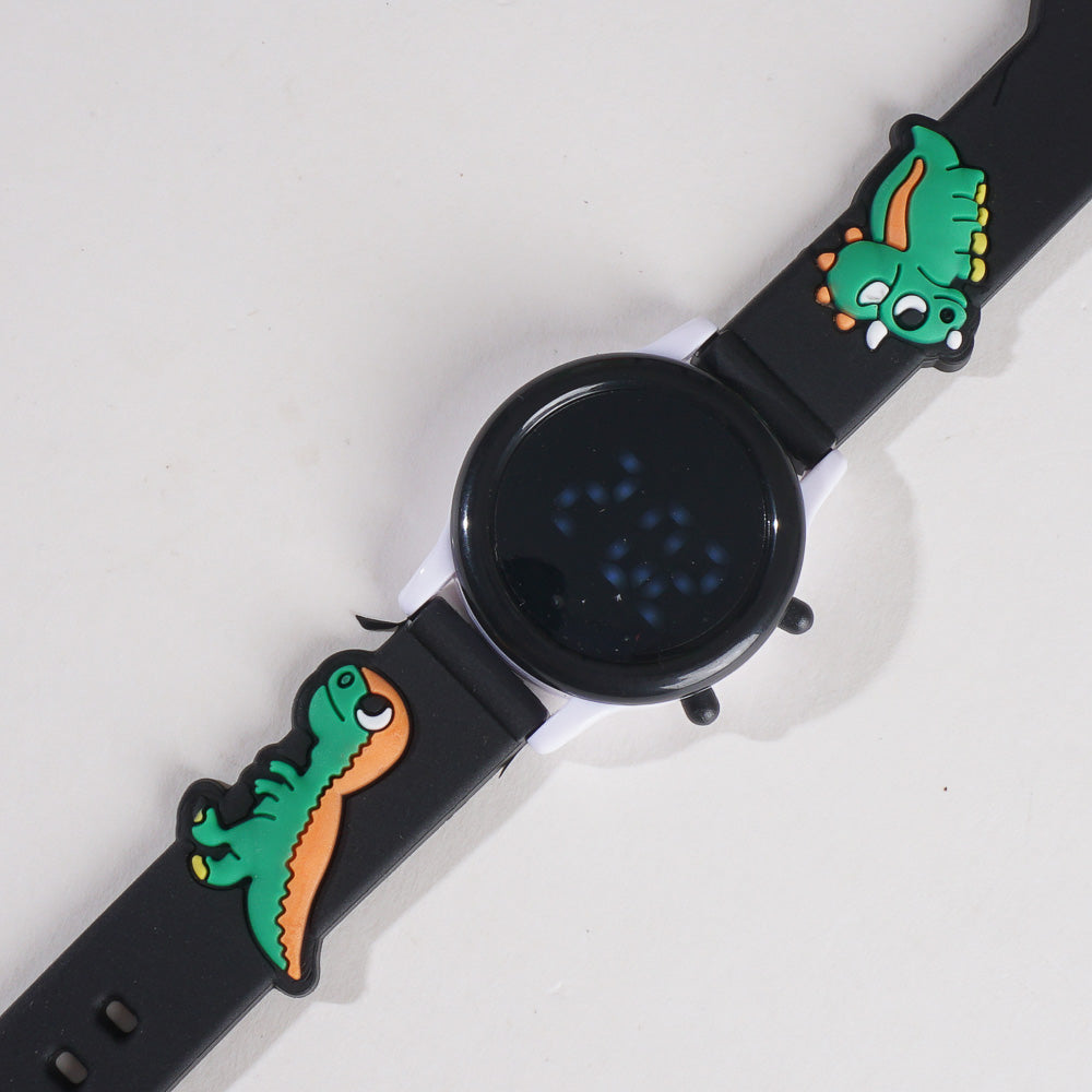 Digital LED Wrist Watch Black
