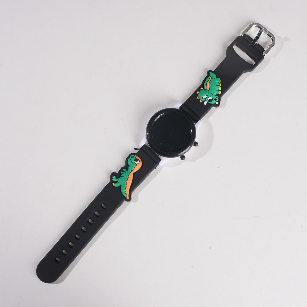 Digital LED Wrist Watch Black