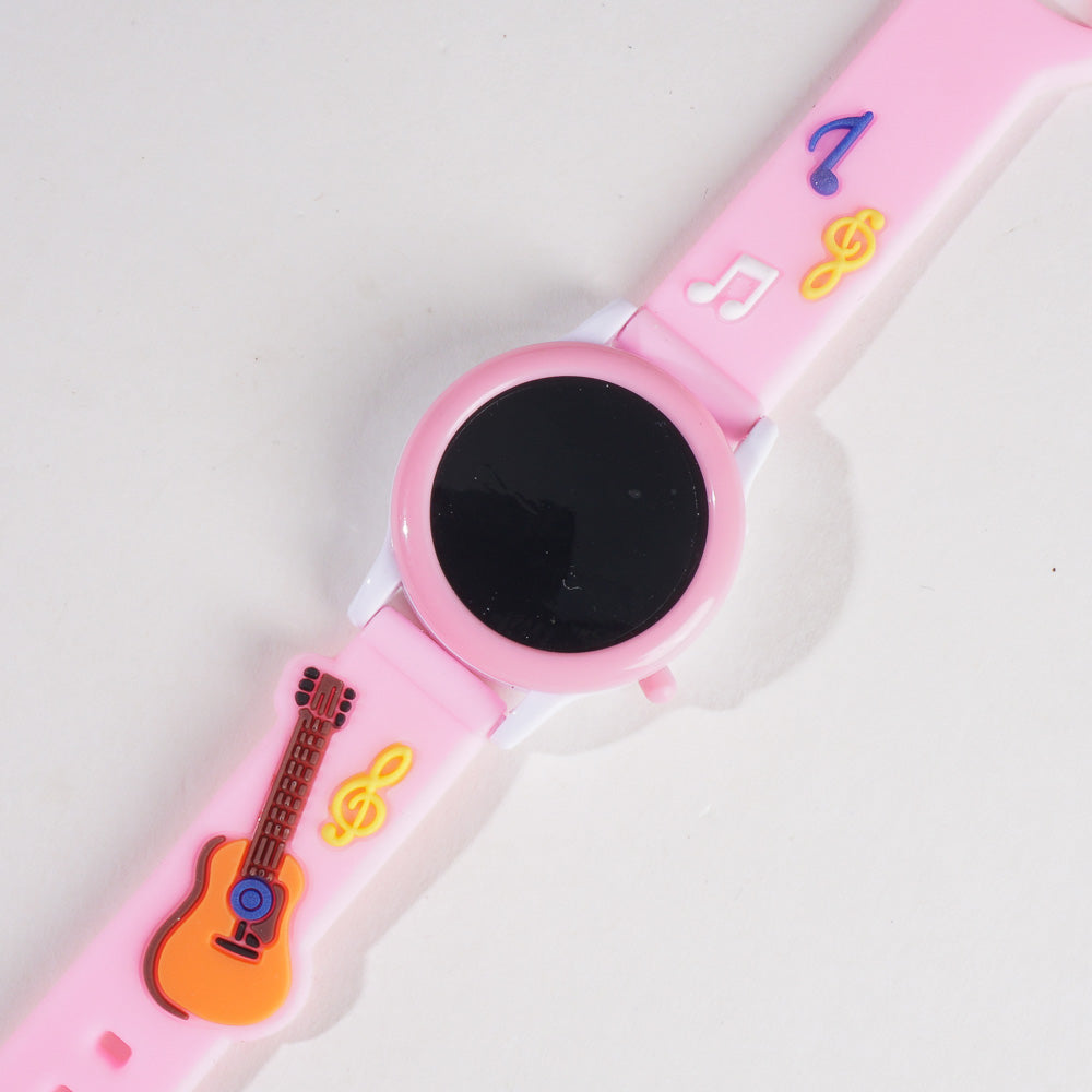 Digital LED Wrist Watch Pink