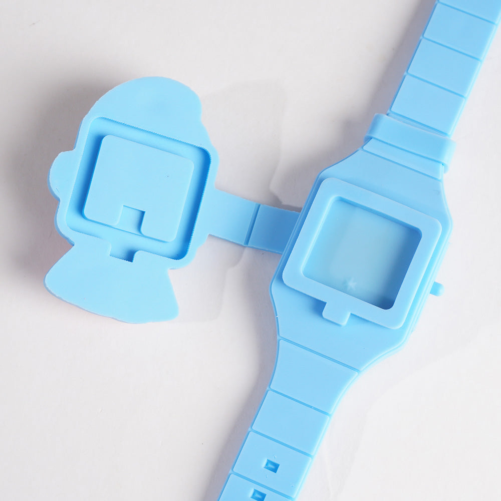 Kids Character Digital Watch Blue