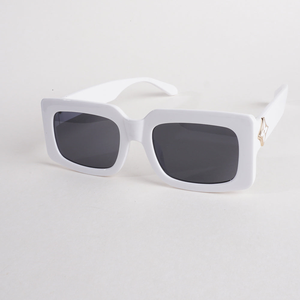 White Frame Sunglasses for Men & Women