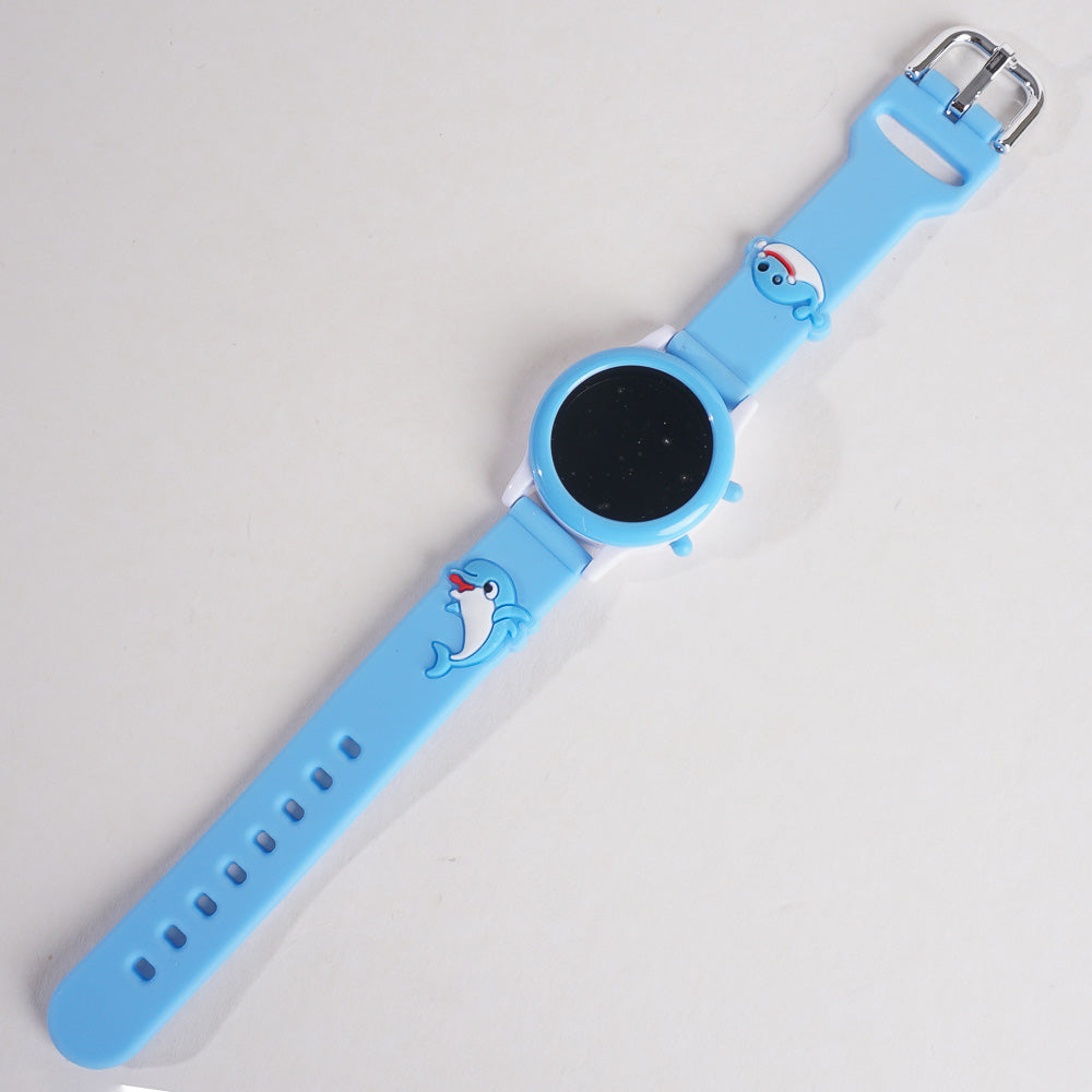 Digital LED Wrist Watch Blue