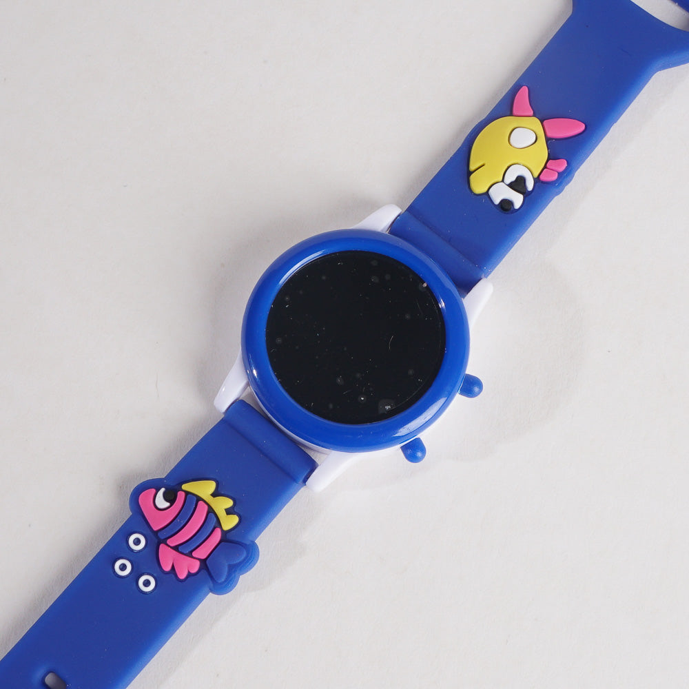 Digital LED Wrist Watch Blue