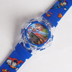 Kids Blue Character Digital Watch