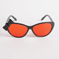 KIDS Sunglasses Black Frame With Red Shade