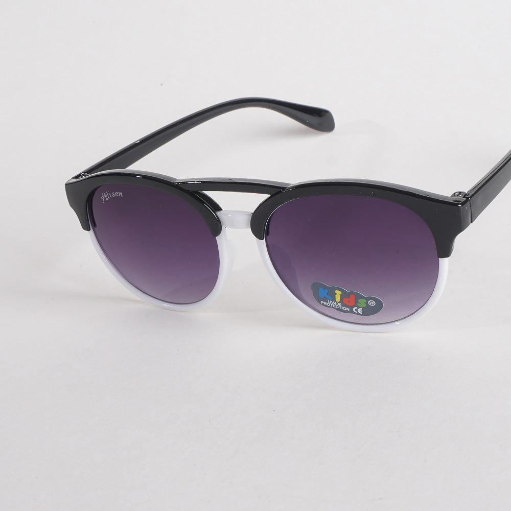 KIDS Sunglasses Black With White Shade