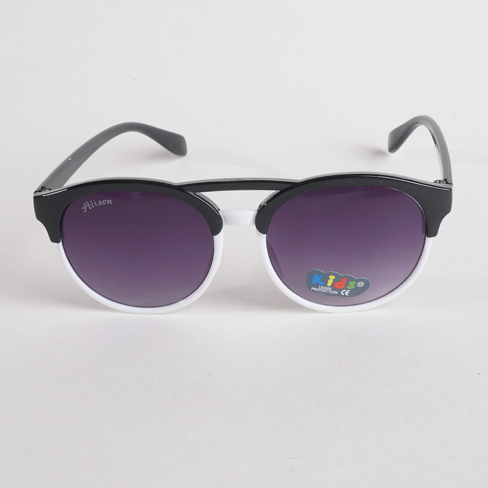 KIDS Sunglasses Black With White Shade