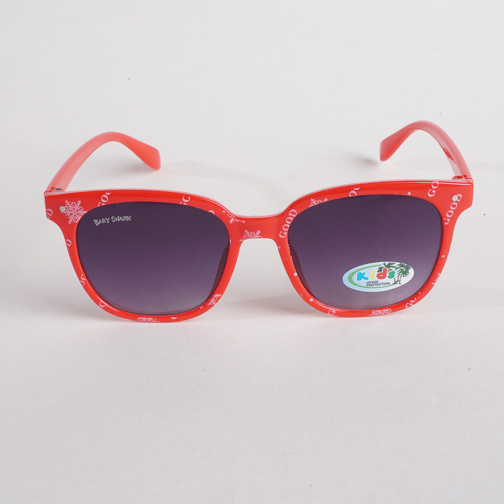 KIDS Sunglasses Red Frame With Black Shade