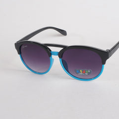 KIDS Sunglasses Black With Blue Shade