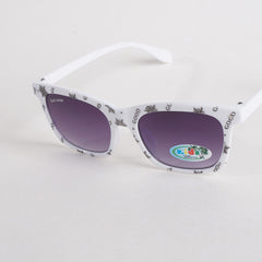 KIDS Sunglasses White Frame With Black Shade