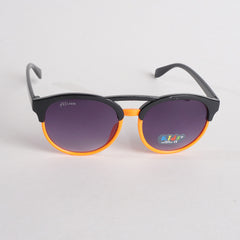 KIDS Sunglasses Black With Orange Shade