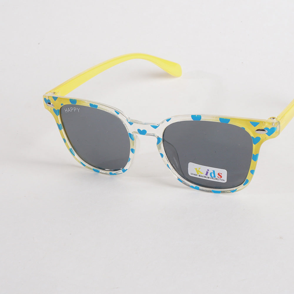 KIDS Sunglasses Yellow Frame With Black Shade