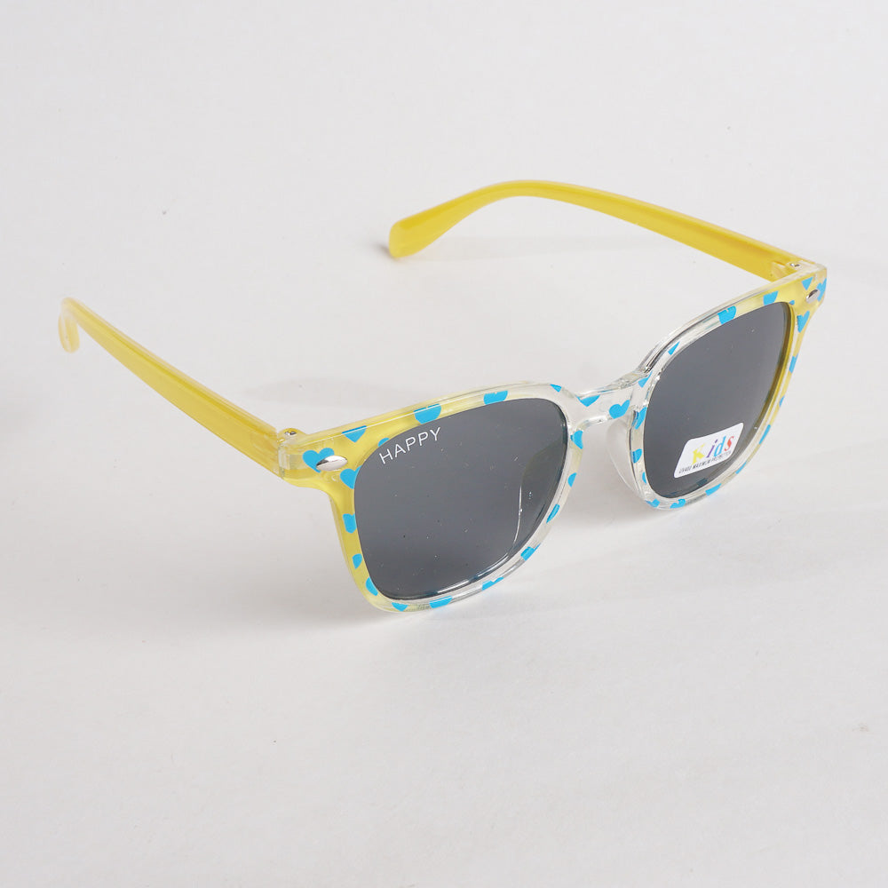 KIDS Sunglasses Yellow Frame With Black Shade