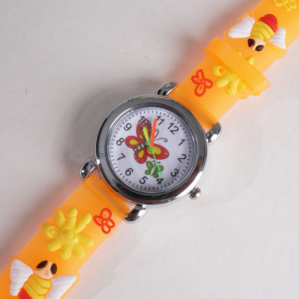 Kids Wrist Watch Orange