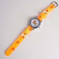Kids Wrist Watch Orange