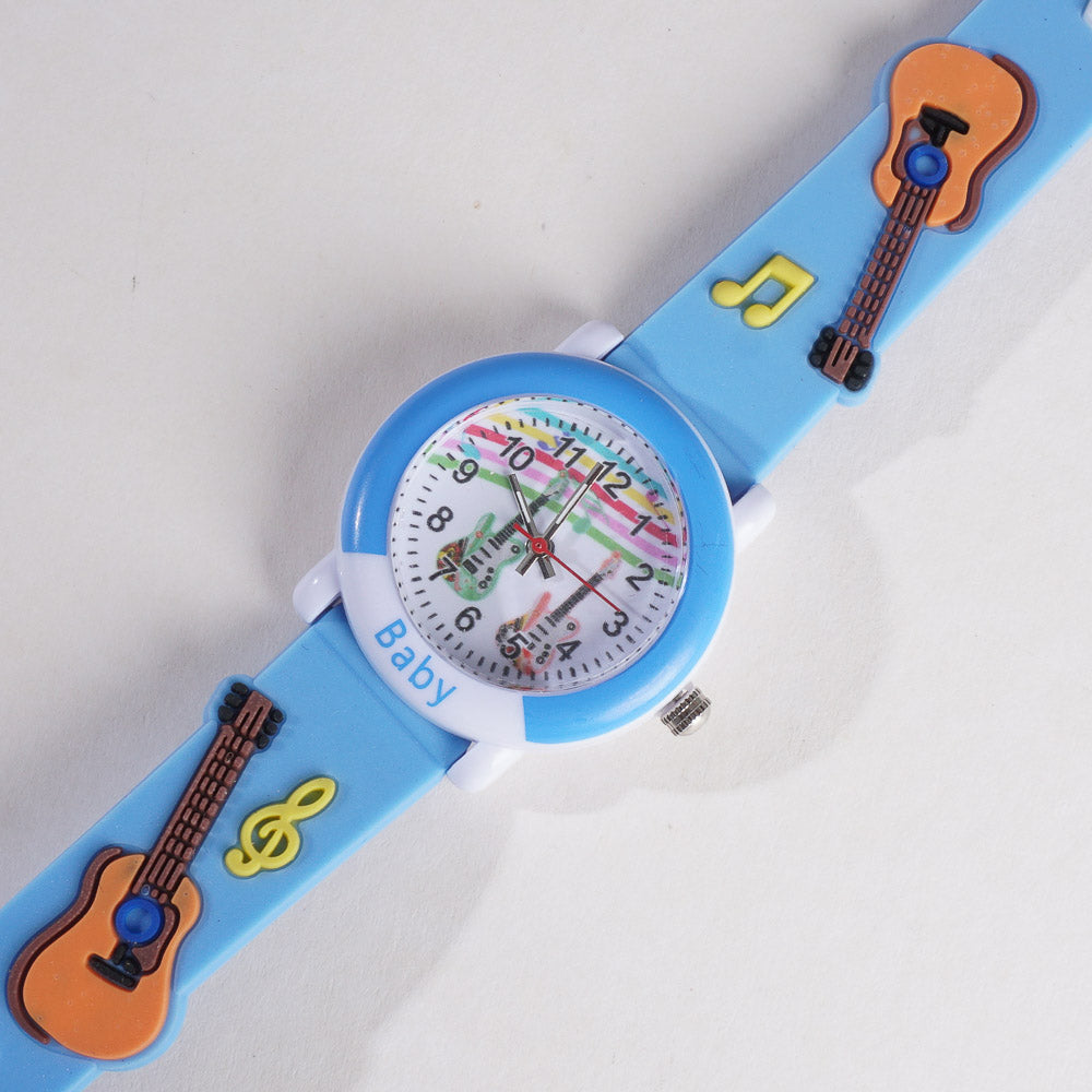 Kids Analog Wrist Watch Light Blue